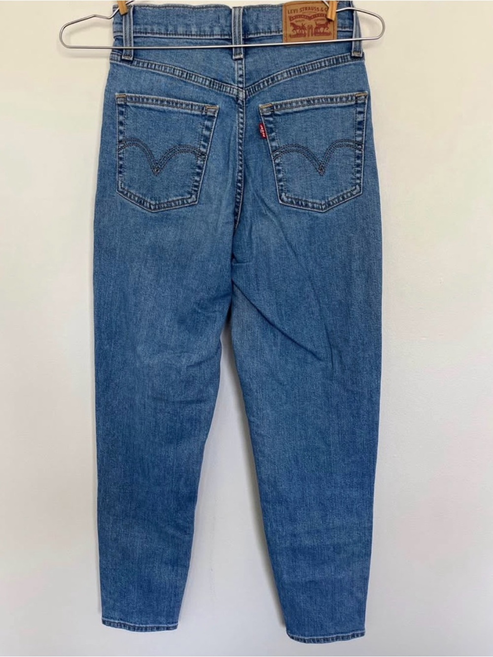 Levi's High Rise Blue Jeans - Picture 2 of 9